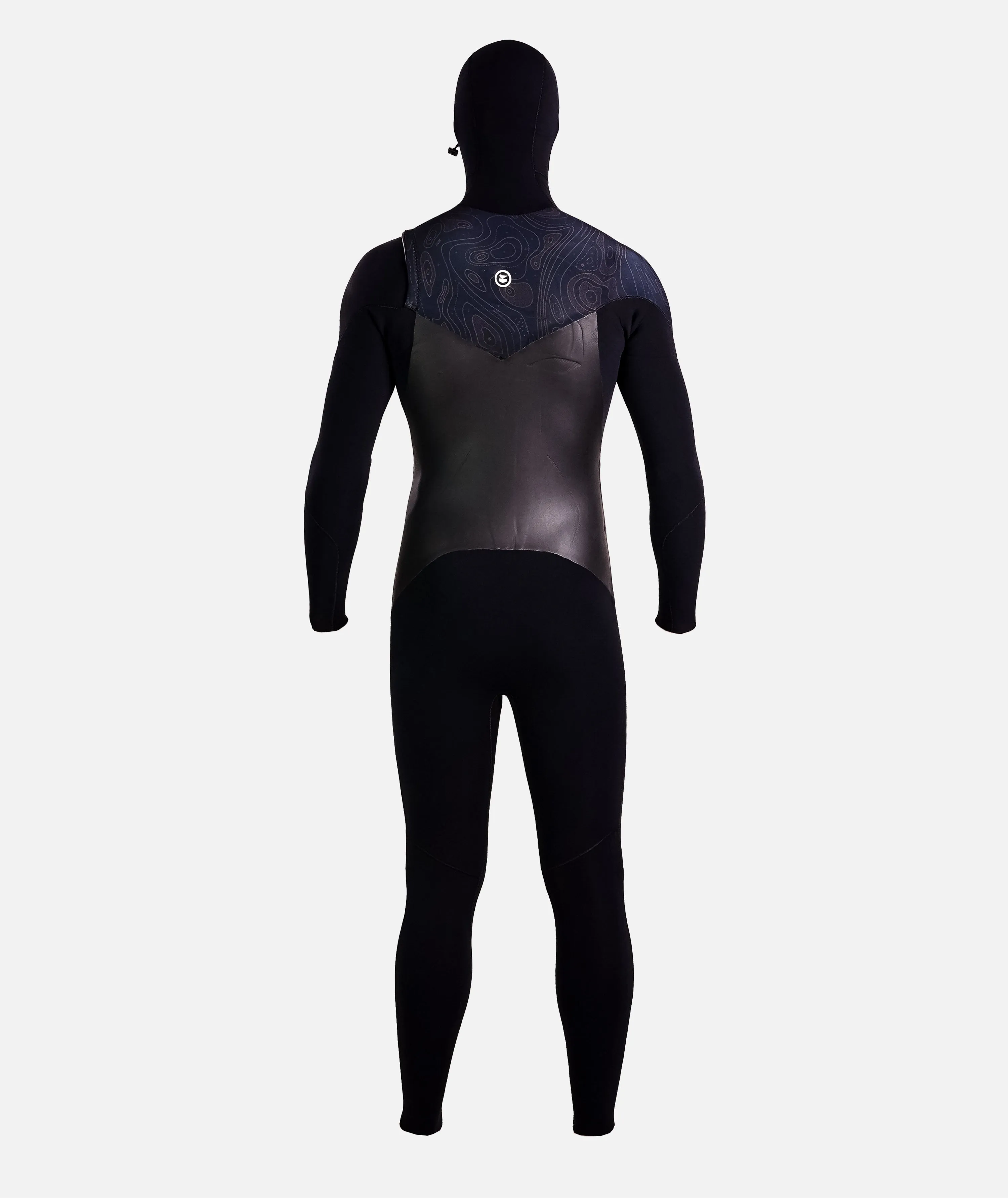 Hooded 4/3 Wetsuit - Black