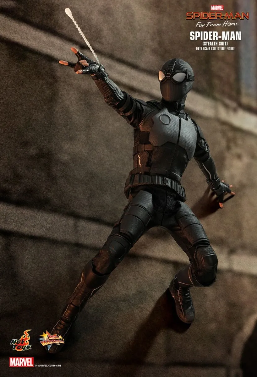 HOT TOYS MARVEL SPIDER-MAN FAR FROM HOME: SPIDER-MAN STEALTH SUIT) COLLECTIBLE FIGURE 1/6 MMS540