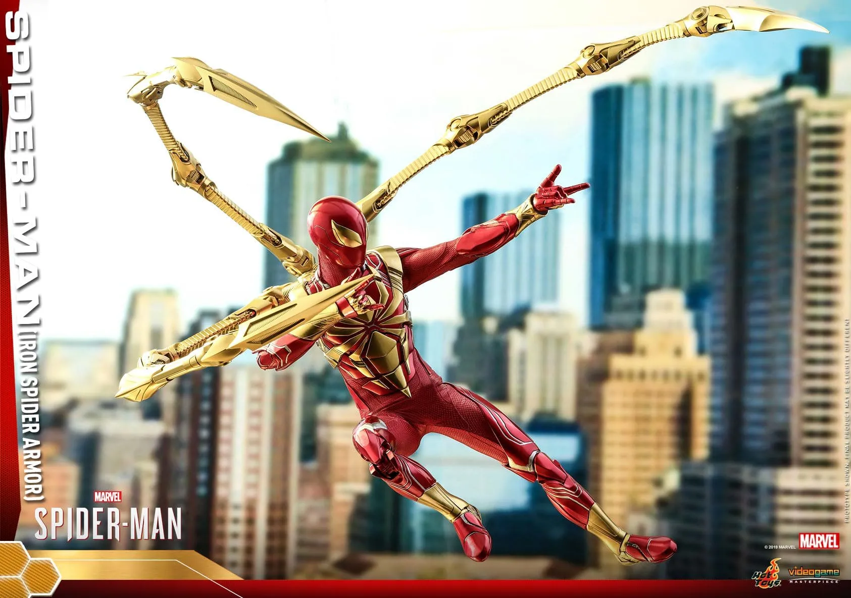 HOT TOYS MARVEL SPIDER-MAN (IRON SPIDER ARMOR) 1/6TH SCALE VGM38