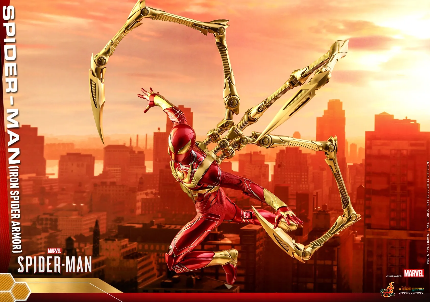 HOT TOYS MARVEL SPIDER-MAN (IRON SPIDER ARMOR) 1/6TH SCALE VGM38