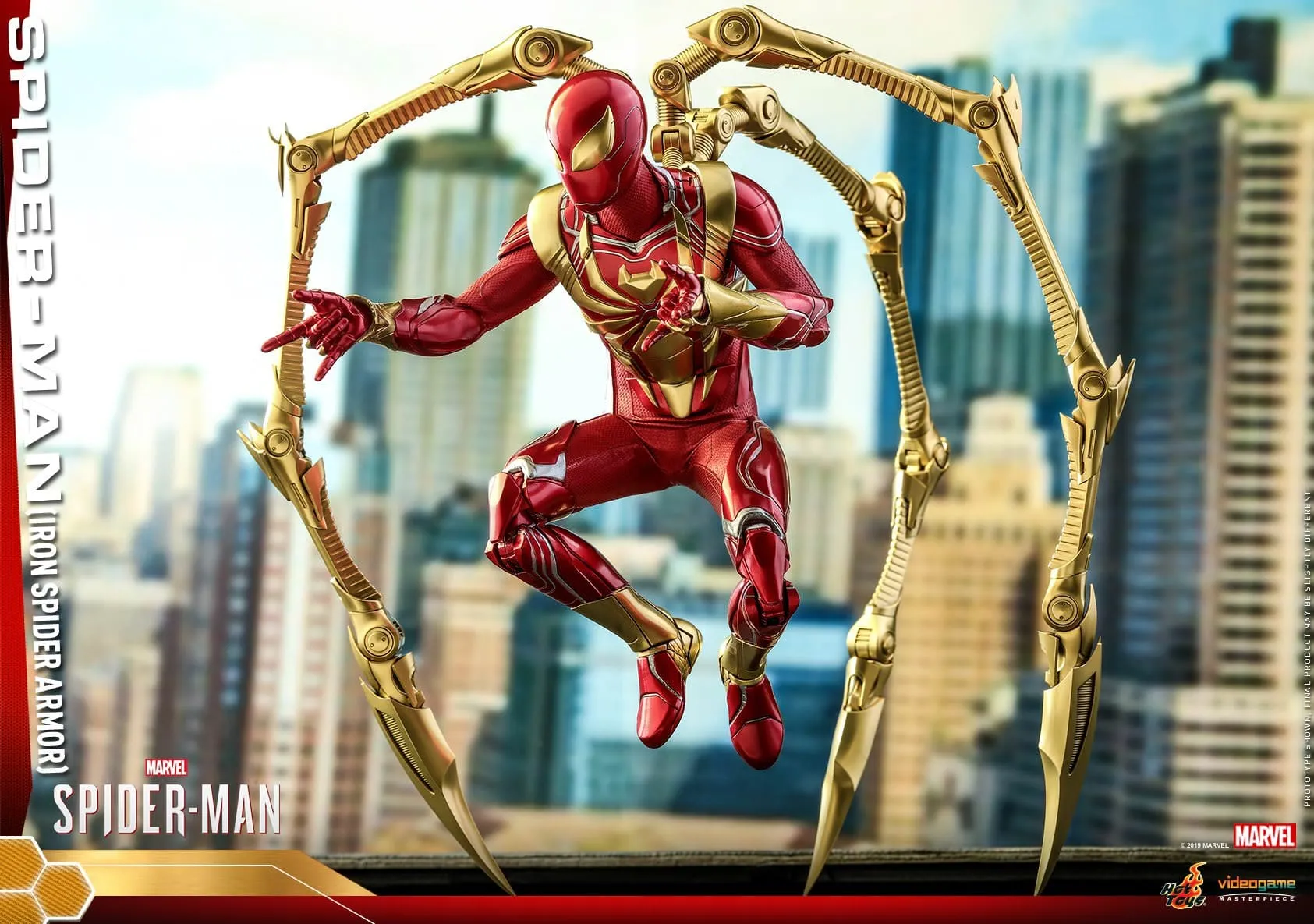 HOT TOYS MARVEL SPIDER-MAN (IRON SPIDER ARMOR) 1/6TH SCALE VGM38