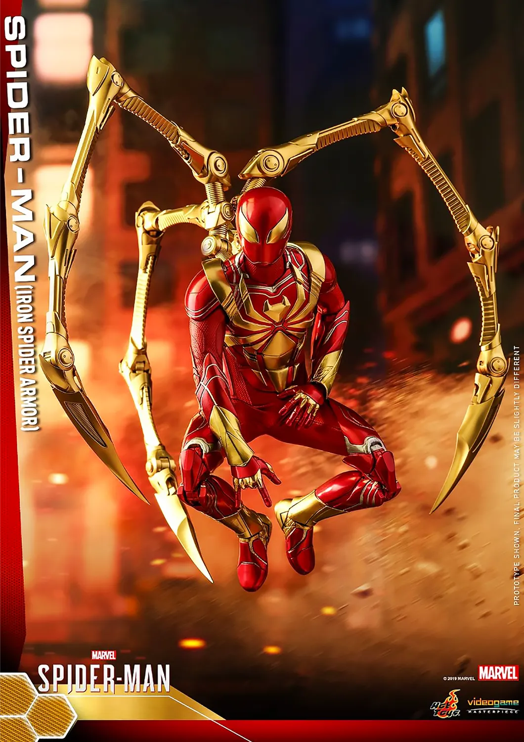 HOT TOYS MARVEL SPIDER-MAN (IRON SPIDER ARMOR) 1/6TH SCALE VGM38