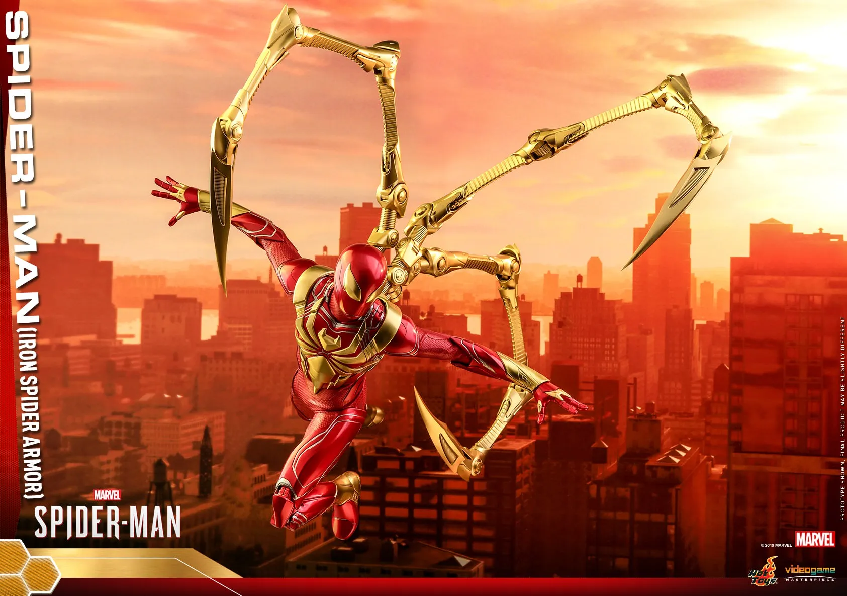 HOT TOYS MARVEL SPIDER-MAN (IRON SPIDER ARMOR) 1/6TH SCALE VGM38