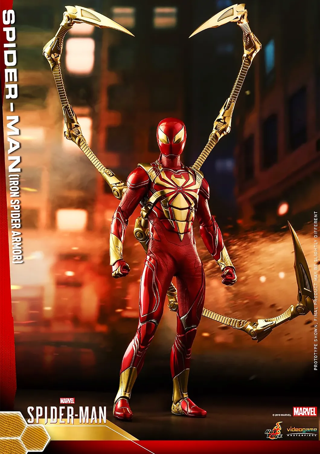 HOT TOYS MARVEL SPIDER-MAN (IRON SPIDER ARMOR) 1/6TH SCALE VGM38