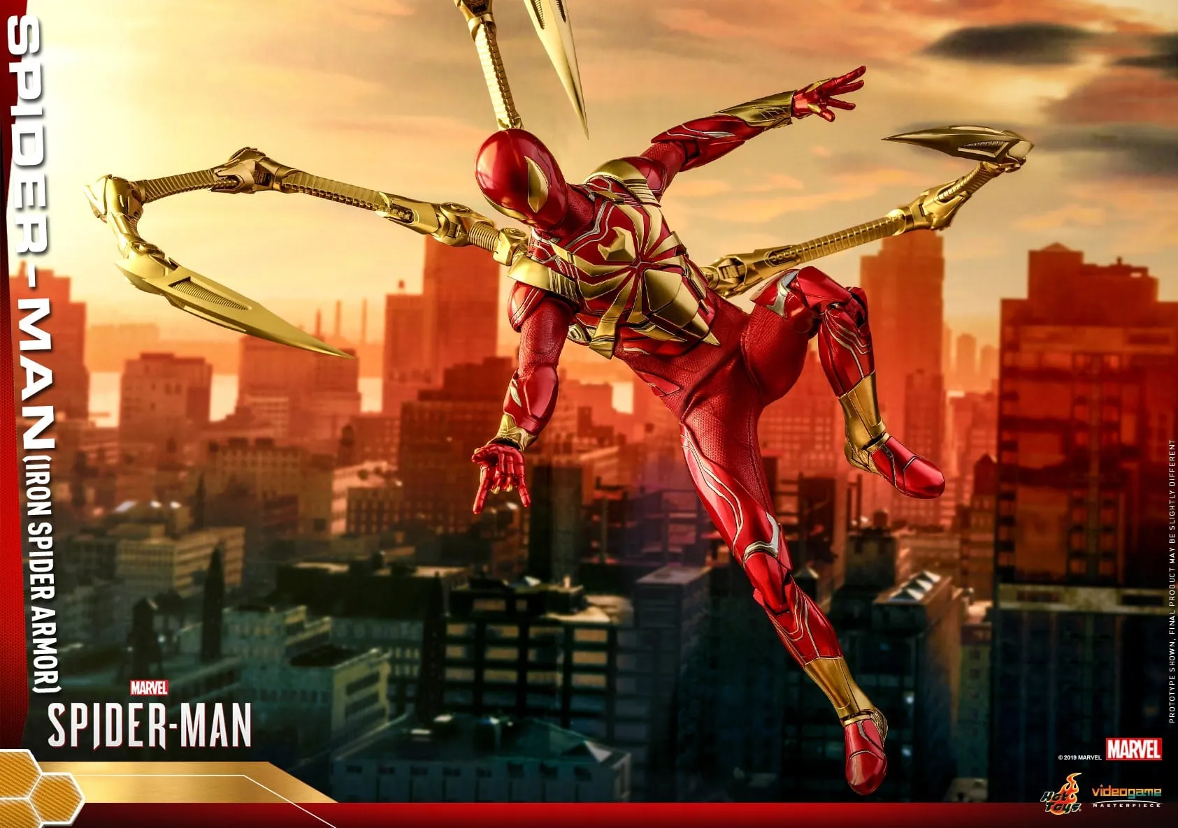 HOT TOYS MARVEL SPIDER-MAN (IRON SPIDER ARMOR) 1/6TH SCALE VGM38