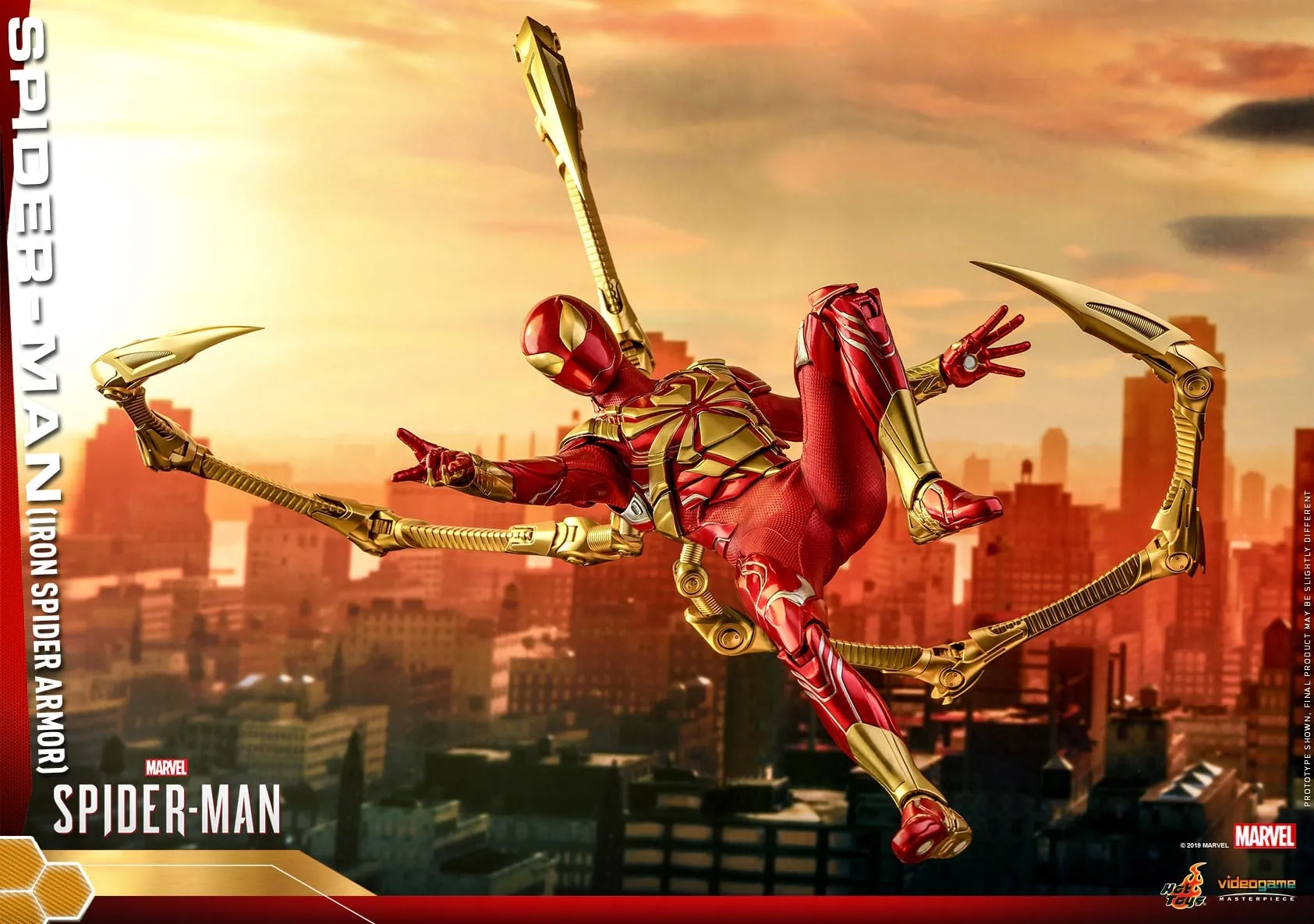 HOT TOYS MARVEL SPIDER-MAN (IRON SPIDER ARMOR) 1/6TH SCALE VGM38