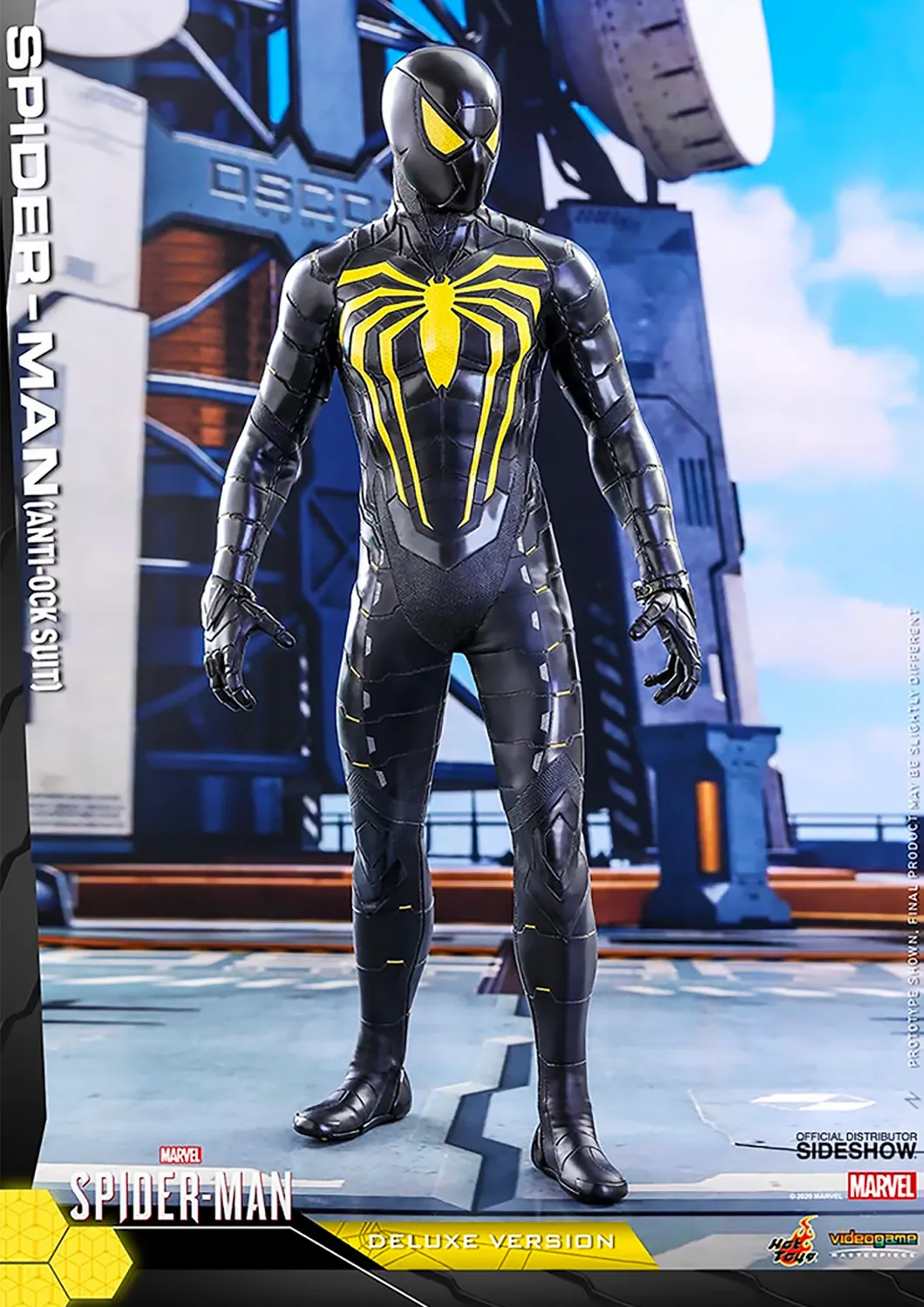 HOT TOYS MARVEL SPIDER-MAN SPIDER-MAN (ANTI-OCK SUIT) (DELUXE VERSION) 1/6 VGM45