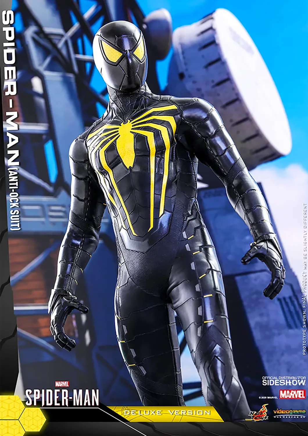 HOT TOYS MARVEL SPIDER-MAN SPIDER-MAN (ANTI-OCK SUIT) (DELUXE VERSION) 1/6 VGM45