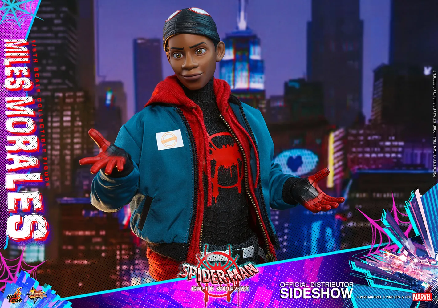 Hot Toys Movie Masterpiece 1/6 Scale Figure - Spider-Man: Into the Spider-Verse - Miles Morales