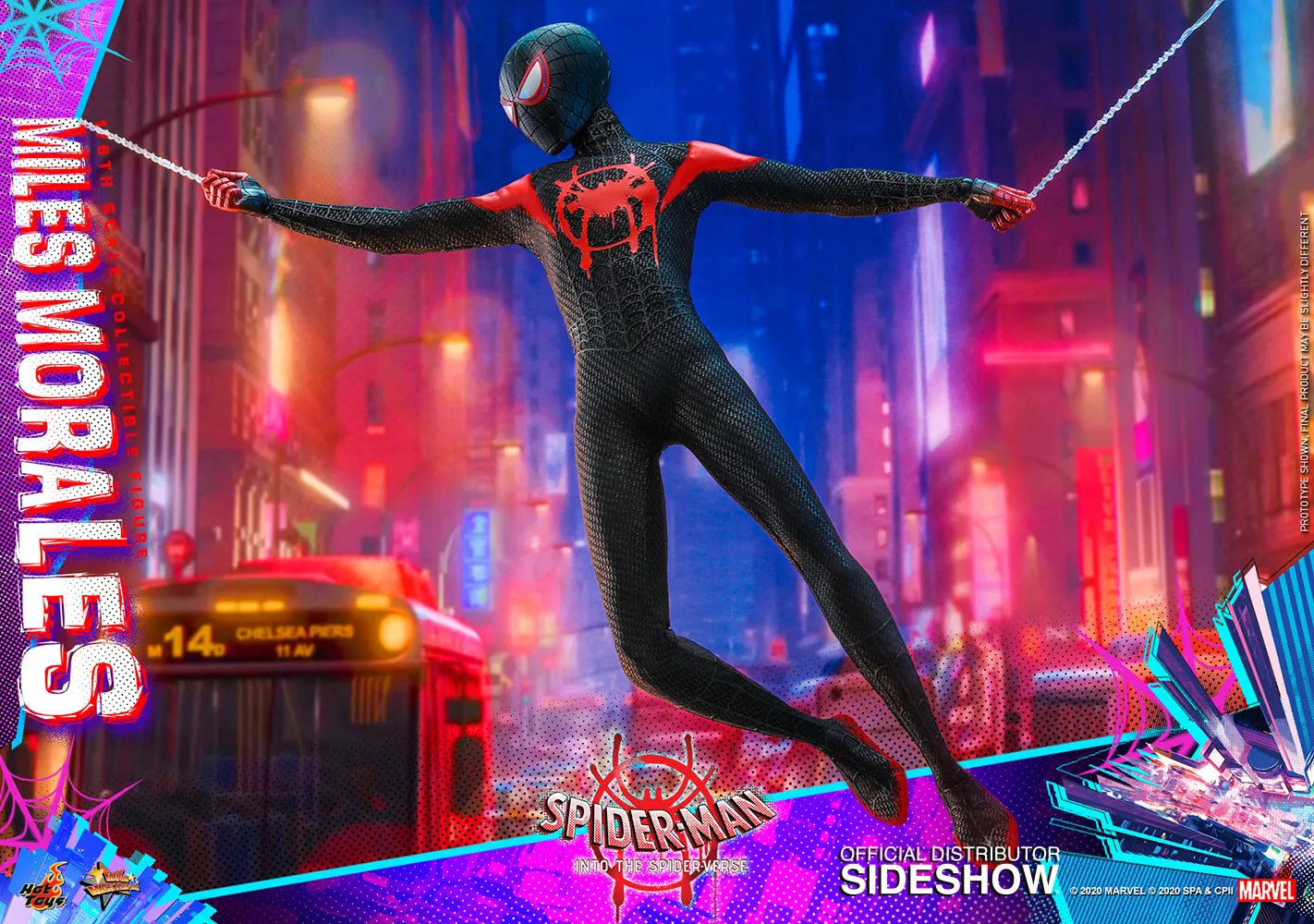 Hot Toys Movie Masterpiece 1/6 Scale Figure - Spider-Man: Into the Spider-Verse - Miles Morales