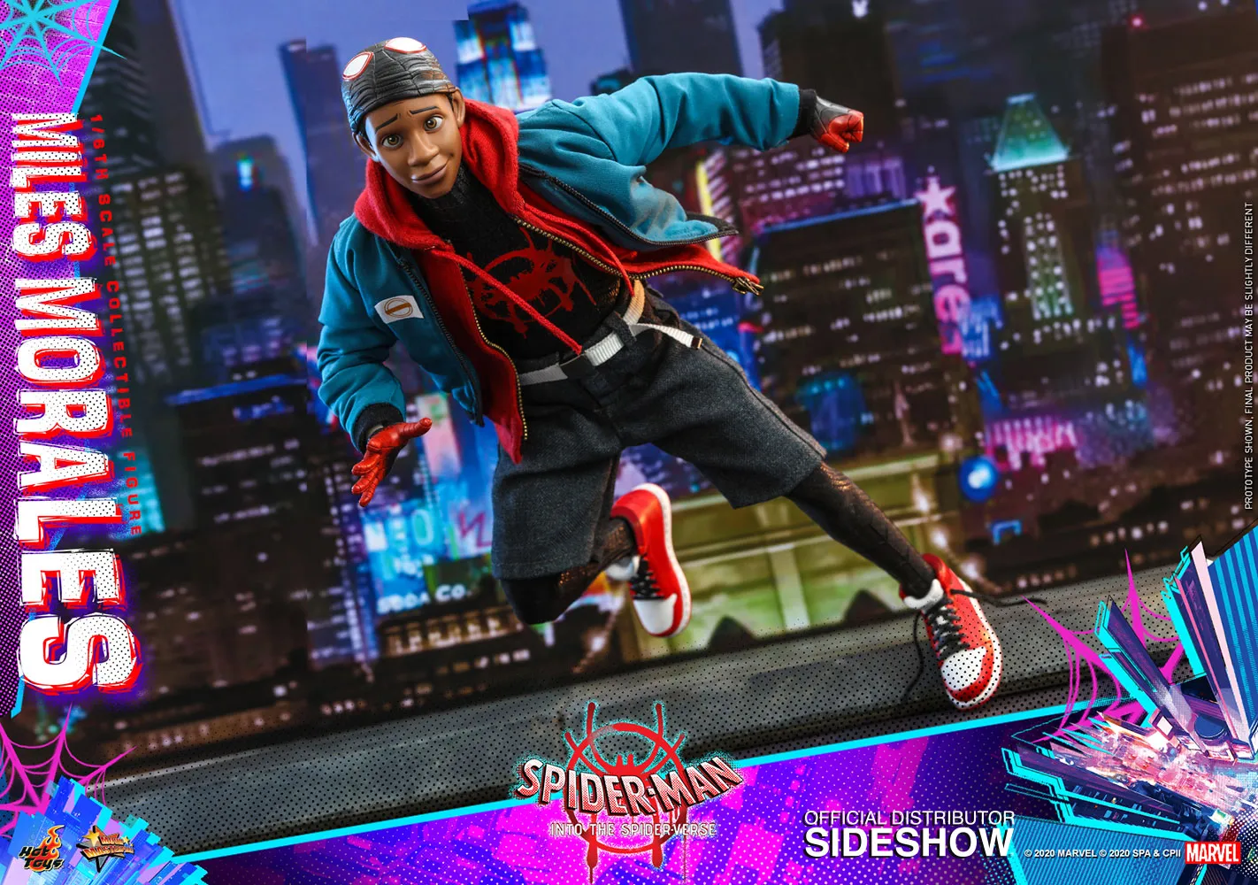 Hot Toys Movie Masterpiece 1/6 Scale Figure - Spider-Man: Into the Spider-Verse - Miles Morales