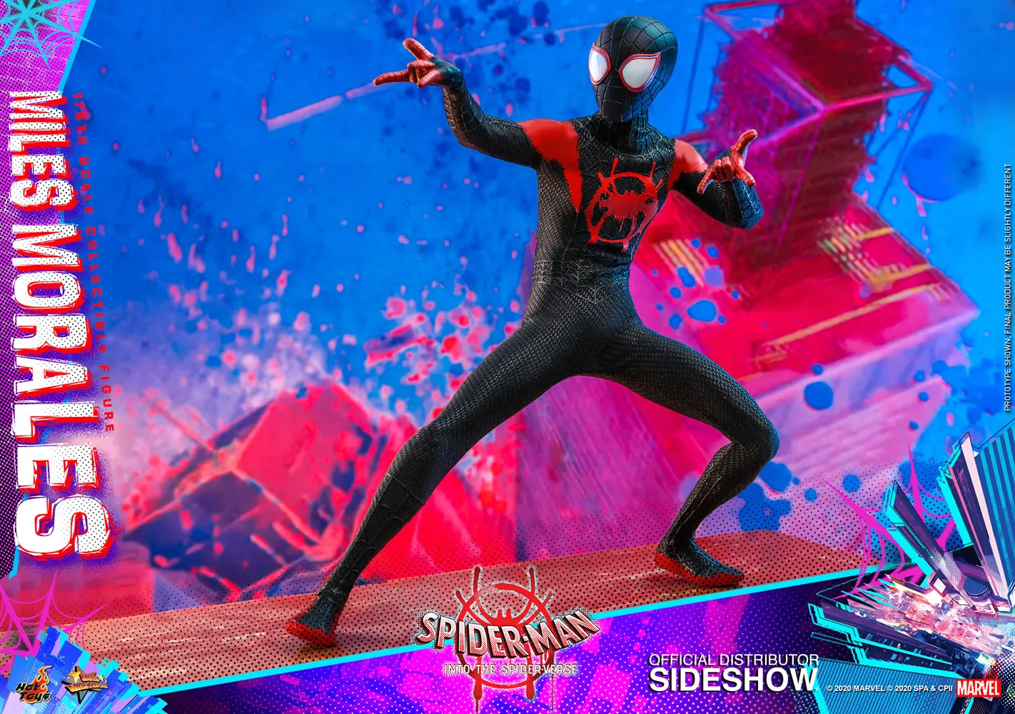 Hot Toys Movie Masterpiece 1/6 Scale Figure - Spider-Man: Into the Spider-Verse - Miles Morales