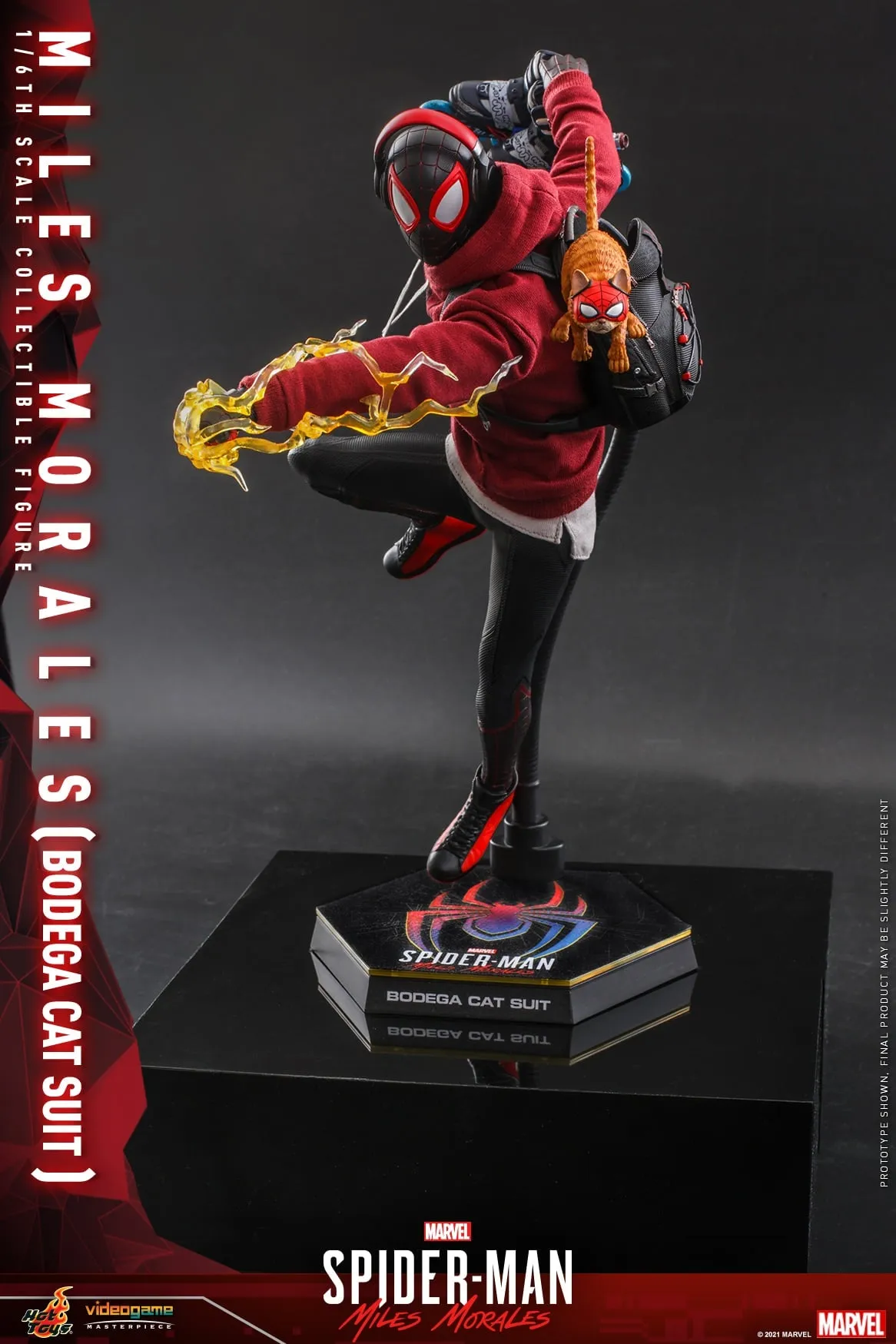 Hot Toys - VGM50 - Marvel’s Spider-Man: Miles Morales - 1/6th scale Miles Morales (Bodega Cat Suit) Figure