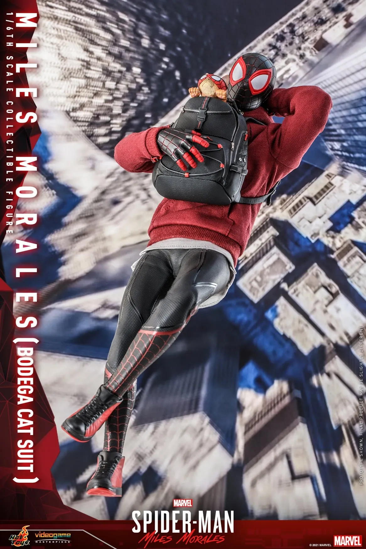 Hot Toys - VGM50 - Marvel’s Spider-Man: Miles Morales - 1/6th scale Miles Morales (Bodega Cat Suit) Figure