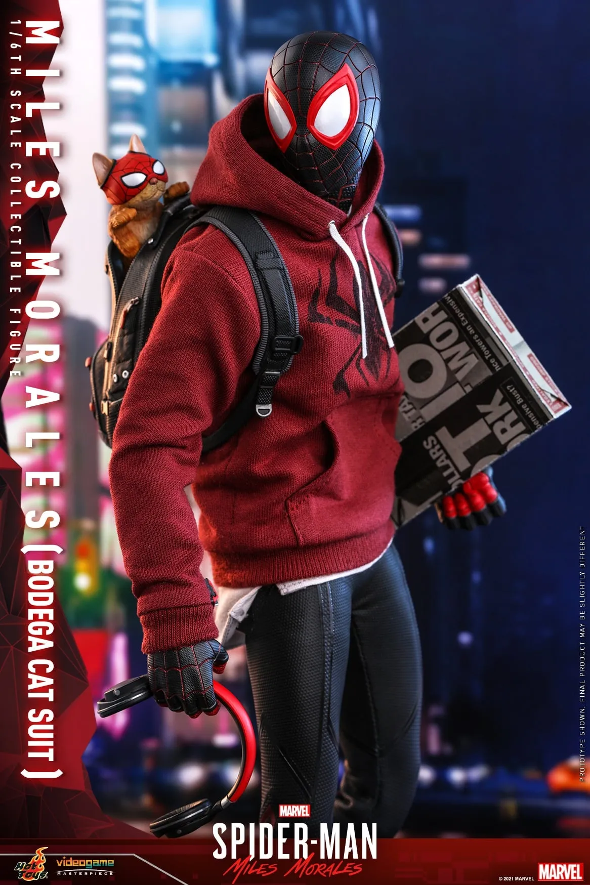 Hot Toys - VGM50 - Marvel’s Spider-Man: Miles Morales - 1/6th scale Miles Morales (Bodega Cat Suit) Figure