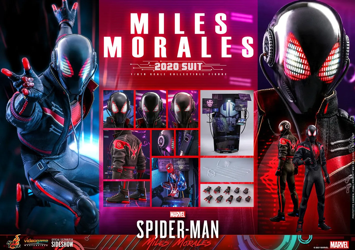 Hot Toys Video Game Masterpiece 1/6 Scale Figure - Miles Morales 2020 Suit (Marvel’s Spider-Man: Miles Morales)