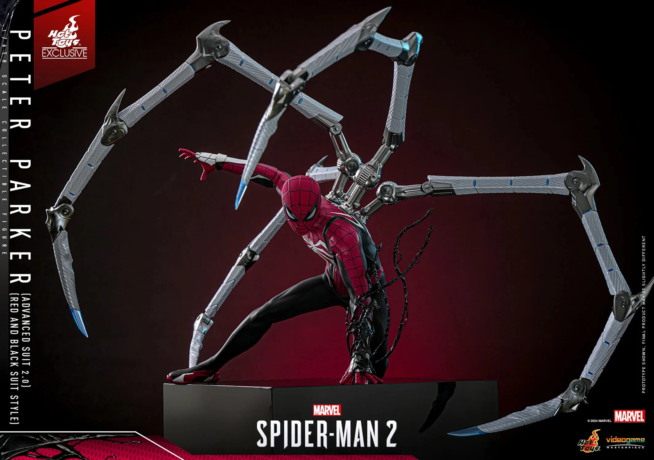 Peter Parker (Advanced Suit (2.0) Sixth Scale Figure by Hot Toys