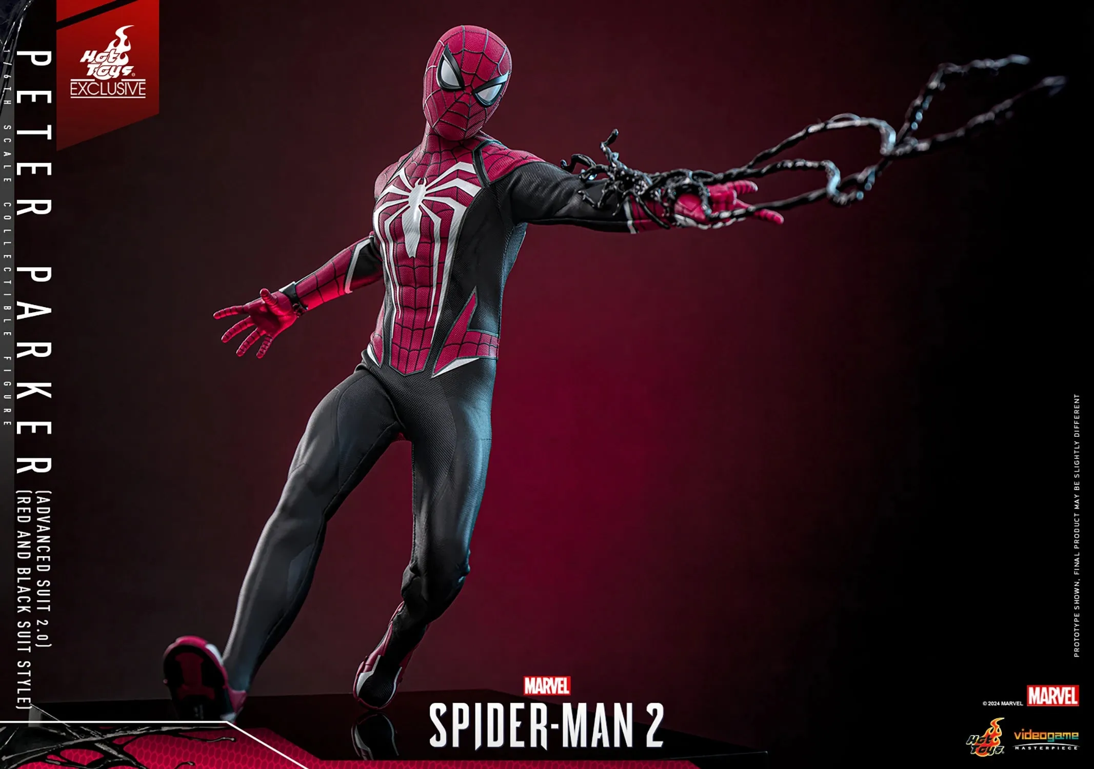 Peter Parker (Advanced Suit (2.0) Sixth Scale Figure by Hot Toys