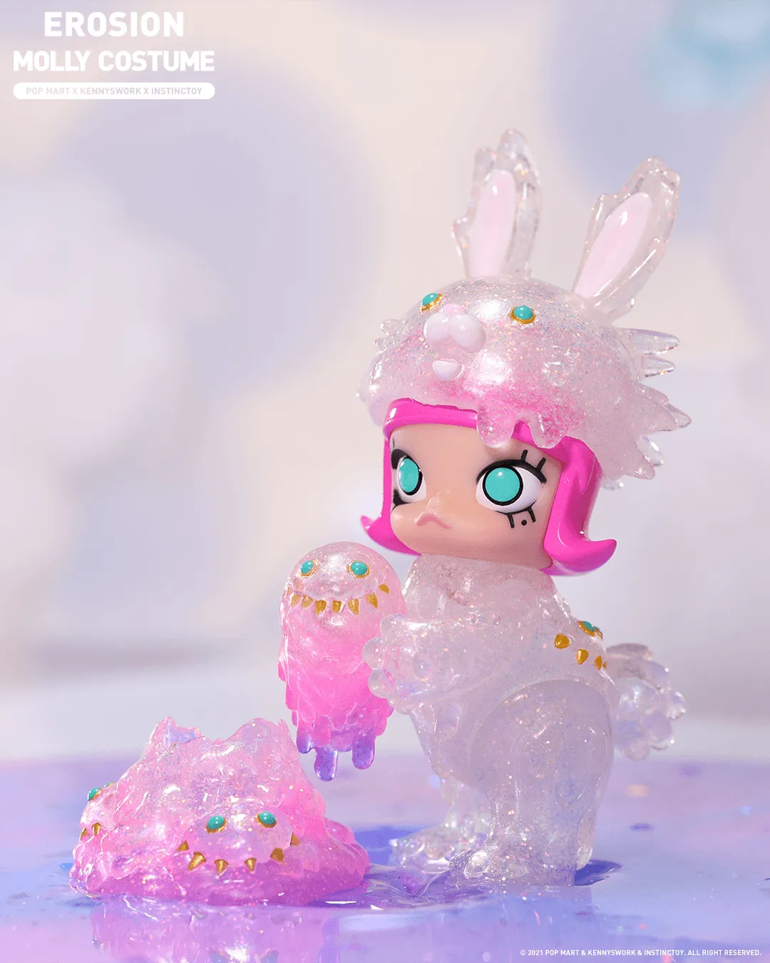 POP MART Molly x Instinctoy Erosion Molly Costume Series