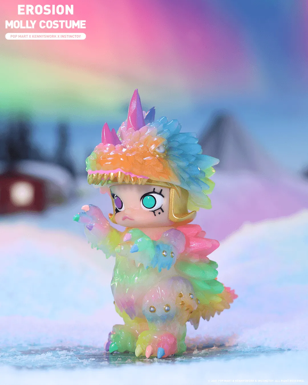 POP MART Molly x Instinctoy Erosion Molly Costume Series