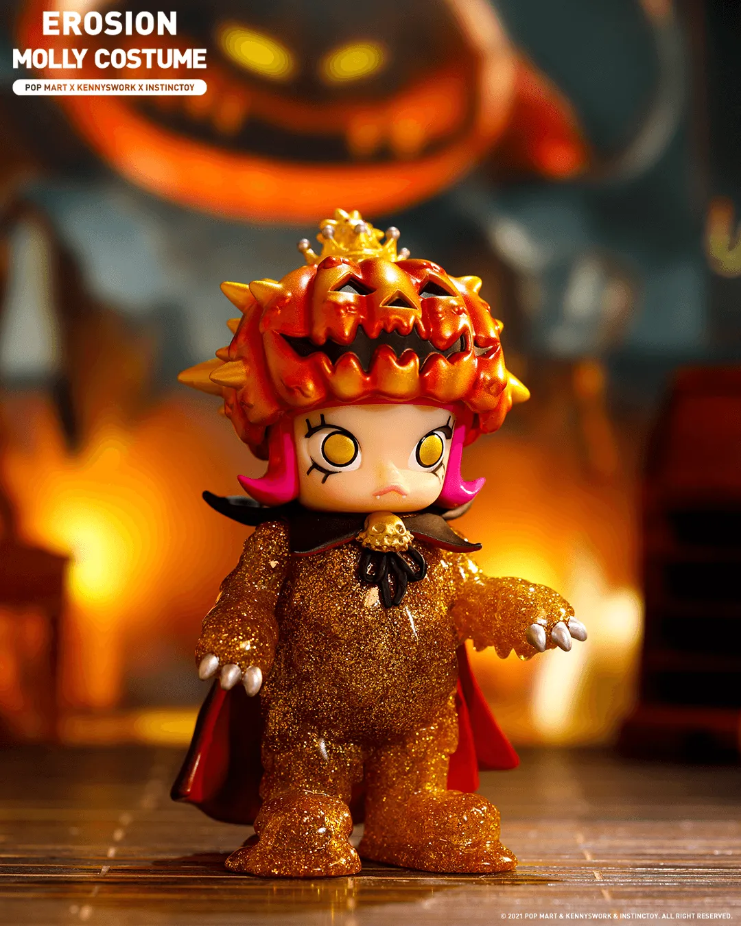 POP MART Molly x Instinctoy Erosion Molly Costume Series