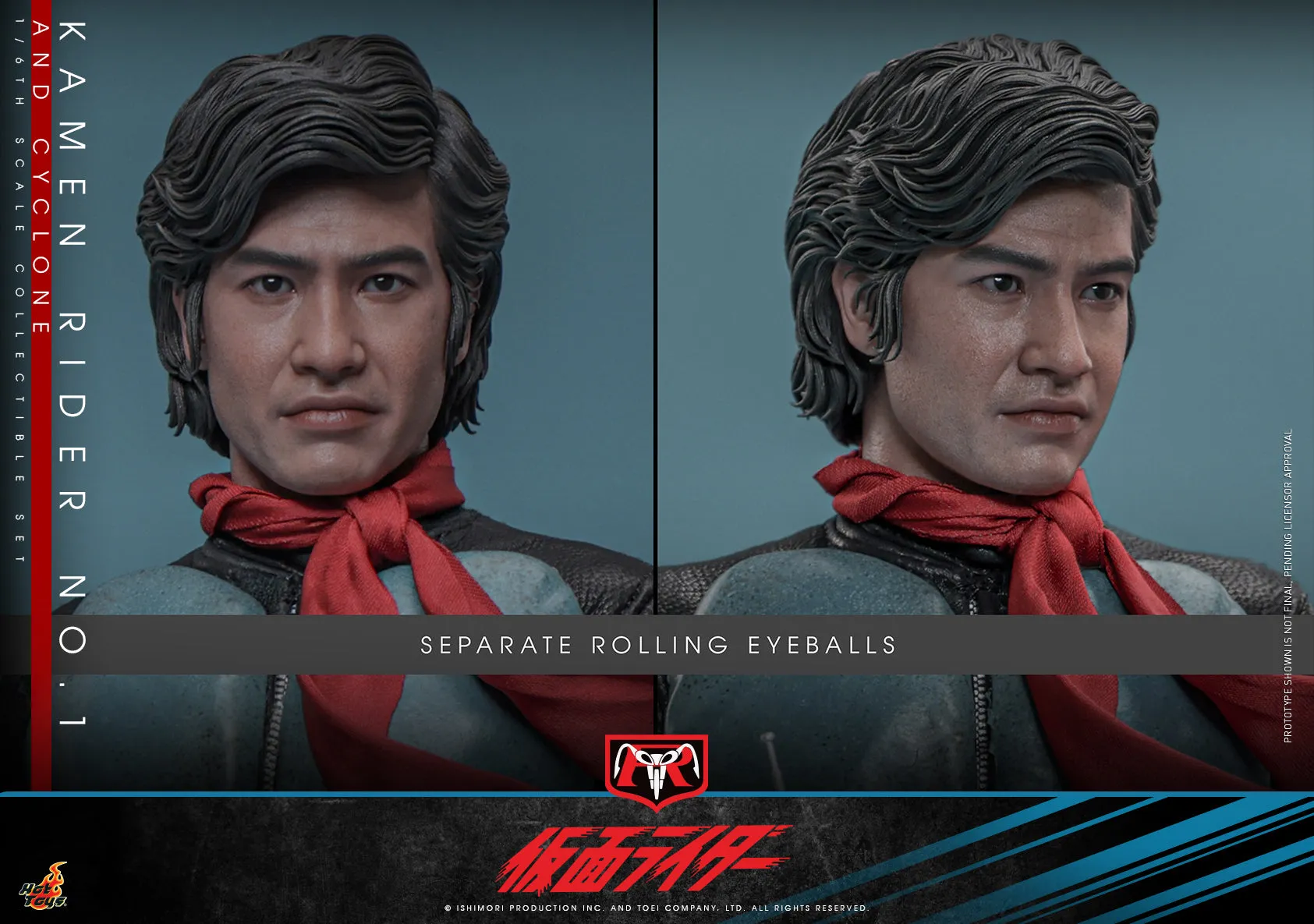 [Pre-Order] Hot Toys - TMS148 - Kamen Rider - 1/6th scale Kamen Rider No. 1 and Cyclone Collectible Set