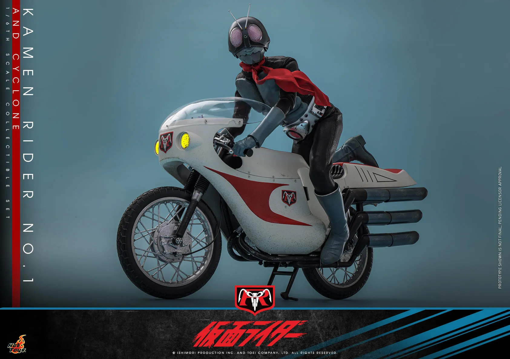 [Pre-Order] Hot Toys - TMS148 - Kamen Rider - 1/6th scale Kamen Rider No. 1 and Cyclone Collectible Set