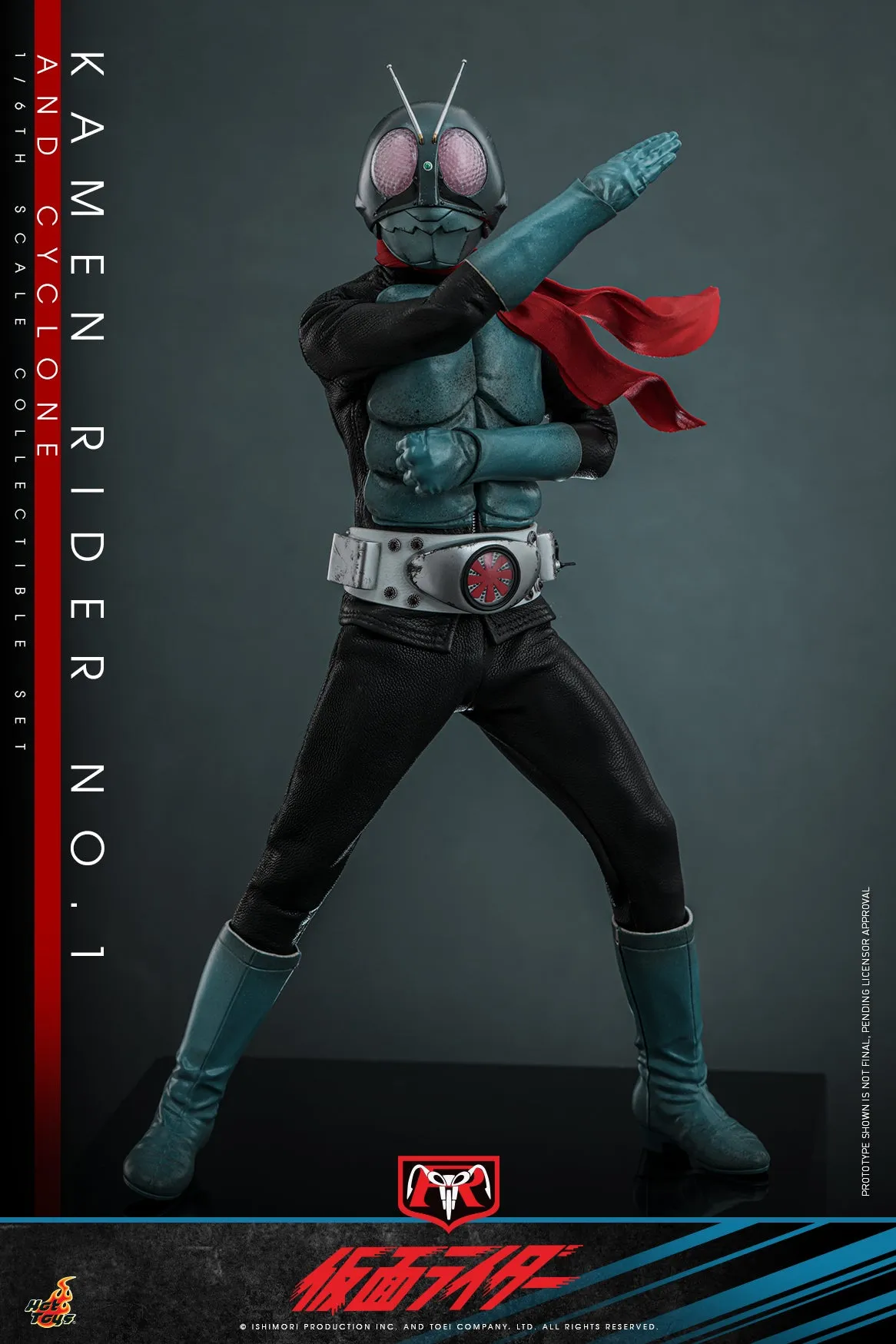 [Pre-Order] Hot Toys - TMS148 - Kamen Rider - 1/6th scale Kamen Rider No. 1 and Cyclone Collectible Set