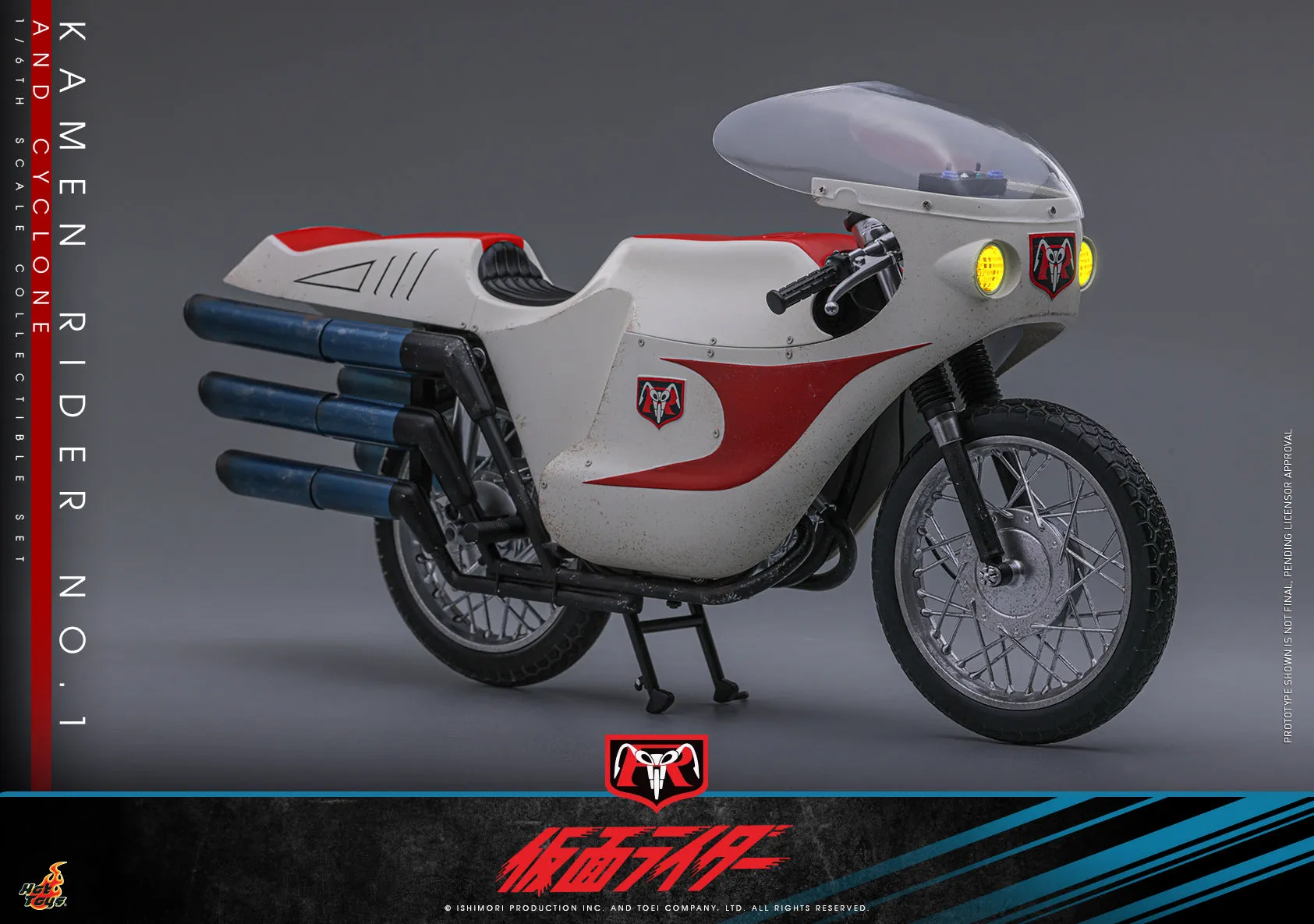 [Pre-Order] Hot Toys - TMS148 - Kamen Rider - 1/6th scale Kamen Rider No. 1 and Cyclone Collectible Set