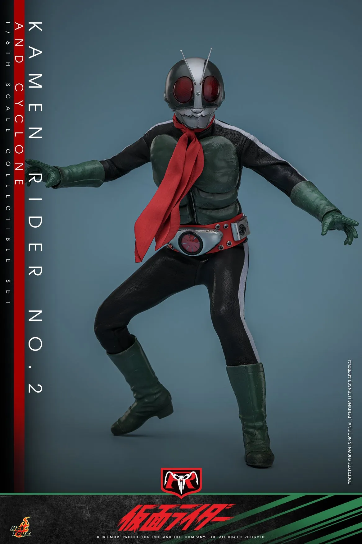 [Pre-Order] Hot Toys - TMS149 - Kamen Rider - 1/6th scale Kamen Rider No. 2 and Cyclone Collectible Set