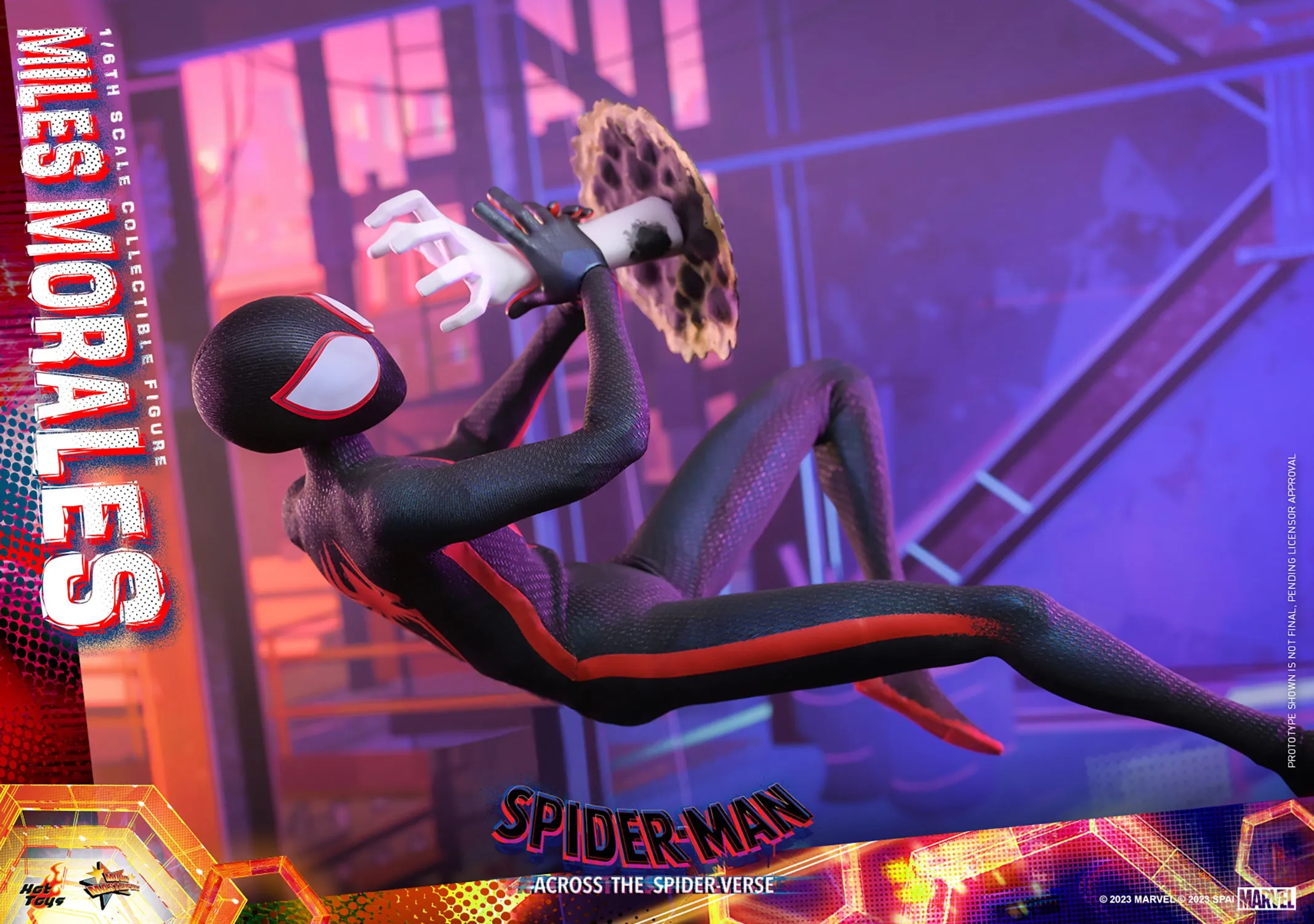 Pre-Order - Spider-Man: Across The Spider-Verse: Part One MMS710 Spider-Man (Miles Morales) 1/6th Scale Collectible Figure