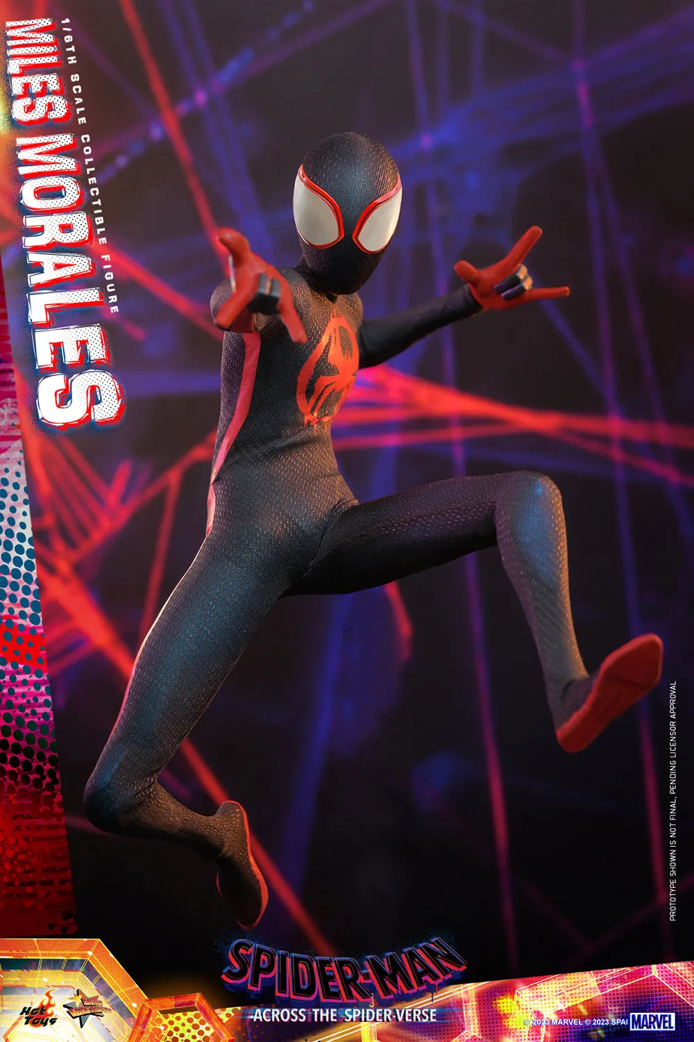 Pre-Order - Spider-Man: Across The Spider-Verse: Part One MMS710 Spider-Man (Miles Morales) 1/6th Scale Collectible Figure