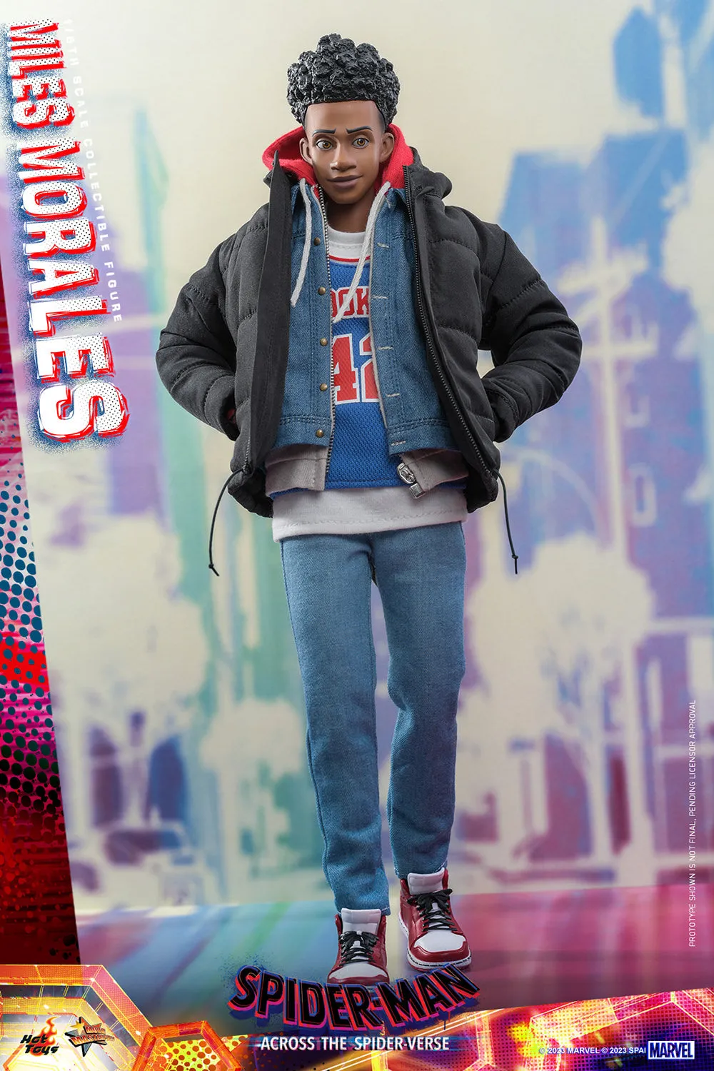 Pre-Order - Spider-Man: Across The Spider-Verse: Part One MMS710 Spider-Man (Miles Morales) 1/6th Scale Collectible Figure