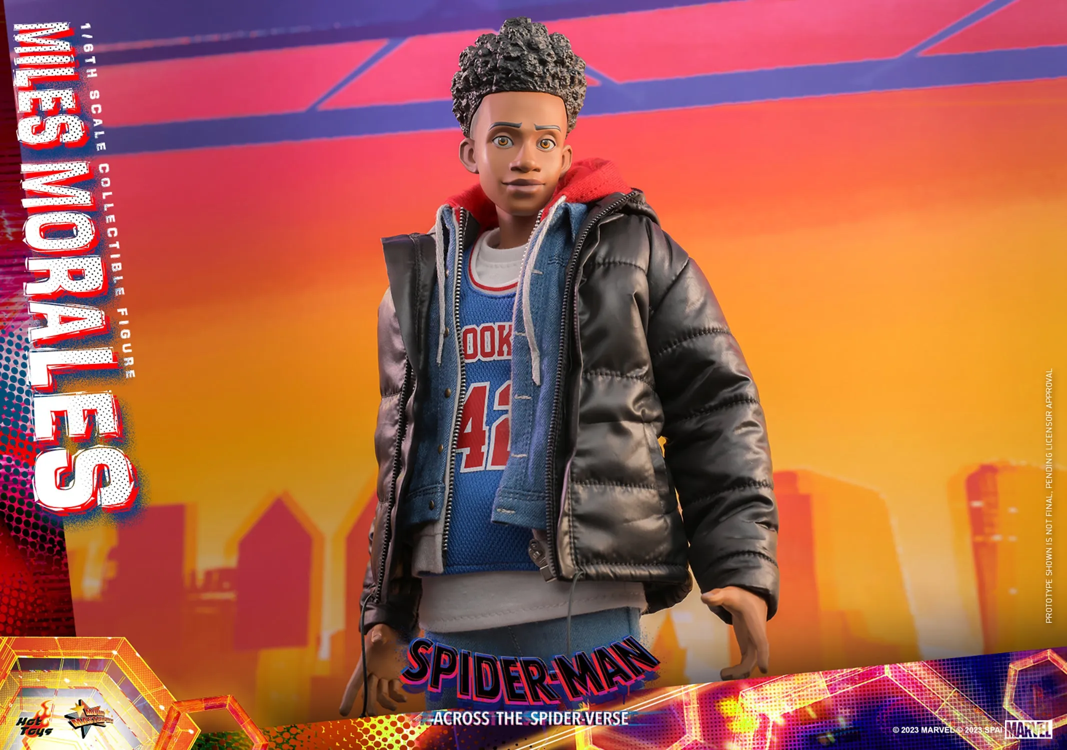 Pre-Order - Spider-Man: Across The Spider-Verse: Part One MMS710 Spider-Man (Miles Morales) 1/6th Scale Collectible Figure