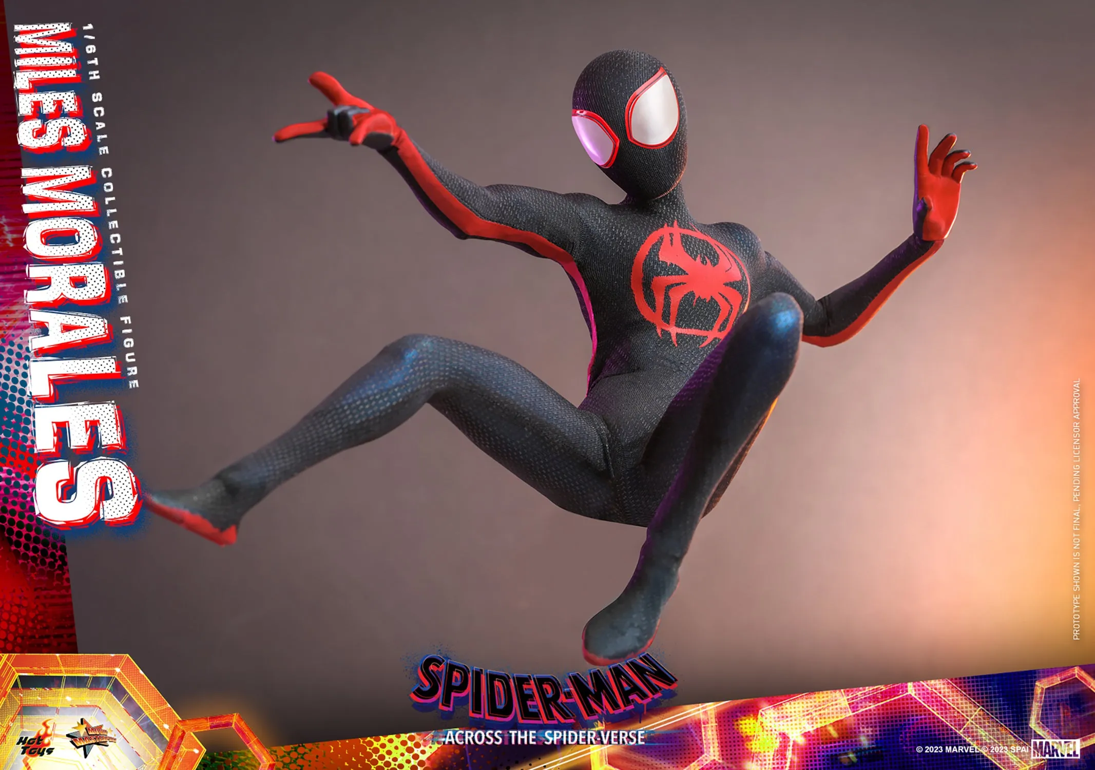 Pre-Order - Spider-Man: Across The Spider-Verse: Part One MMS710 Spider-Man (Miles Morales) 1/6th Scale Collectible Figure