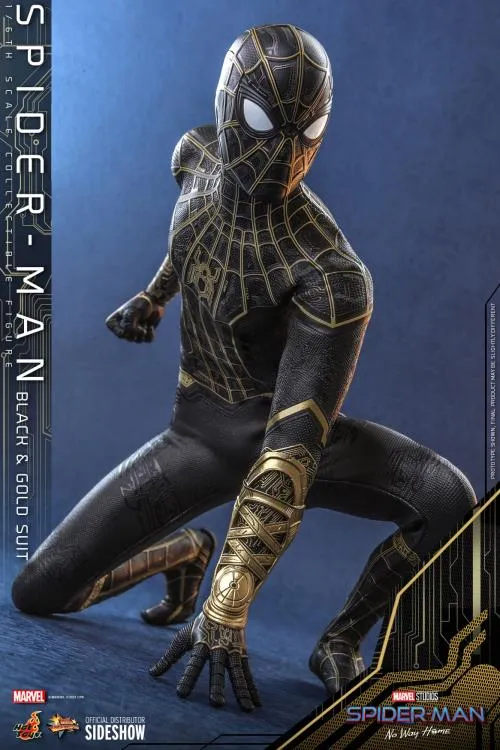 Spider-Man No Way Home -  Spider-Man (Black & Gold Suit) MMS604