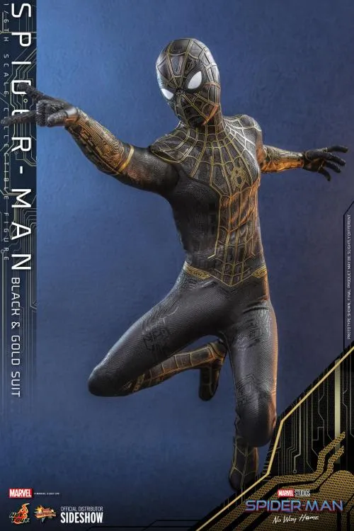 Spider-Man No Way Home -  Spider-Man (Black & Gold Suit) MMS604