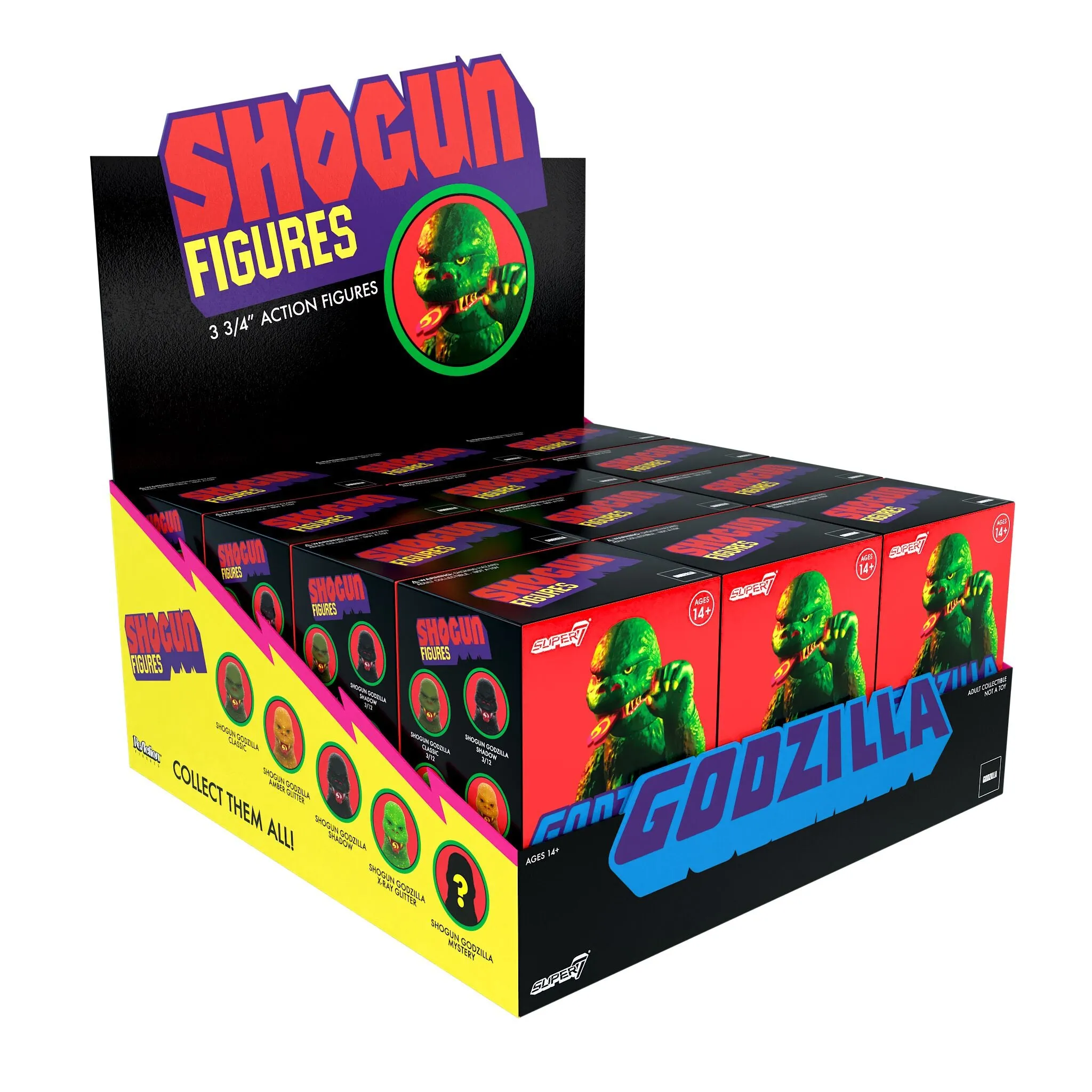 Toho Blind Box Wave 02 (Shogun Warrior) - Blind Box Flat